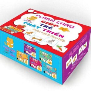 Bộ Thẻ Học Flashcard 5 Chủ Đề 300 Câu Hỏi Đáp Cho Bé Phát Triển Ngôn Ngữ Và Giao Tiếp