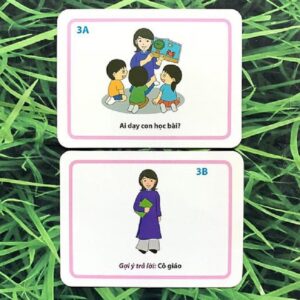 Bộ Thẻ Học Flashcard 5 Chủ Đề 300 Câu Hỏi Đáp Cho Bé Phát Triển Ngôn Ngữ Và Giao Tiếp