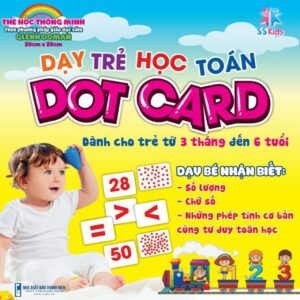 Bộ Thẻ Học Toán Chấm Dotcard Theo Phương Pháp Glenndoman Dành Cho Bé Từ 3 Tháng