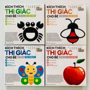 Bộ Thẻ Flashcard Kích Thích Thị Giác Cho Bé Giai Đoạn 0-36 Tháng