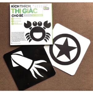 Bộ Thẻ Flashcard Kích Thích Thị Giác Cho Bé Giai Đoạn 0-36 Tháng