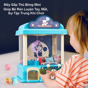 Máy Gắp Thú Bông Mini Gắp Gấu Đồ Chơi Cỡ Lớn Giá Rẻ Cho Bé