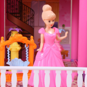 Nhà Búp Bê Barbie Mô Hình Biệt Thự Cỡ Lớn Nhiều Tầng Giá Rẻ Cho Bé Gái