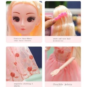 Tủ Quần Áo Búp Bê Barbie Kèm Phụ Kiện Cho Bé Gái